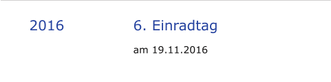 2016			6. Einradtag am 19.11.2016