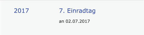 2017			7. Einradtag an 02.07.2017